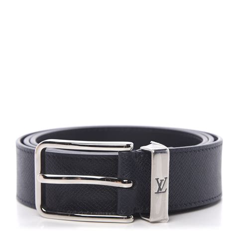 louis vuitton taiga belt blue|Pont Neuf 35mm Belt Taiga Leather .